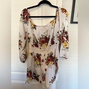 Ardene | Floral Off-Shoulder Romper